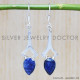 Sapphire 925 Sterling Silver Earrings (SJWE-413) Sapphire 925 Sterling Silver Earrings (SJWE-413)