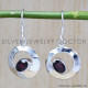 Garnet 925 Sterling Silver Earrings (SJWE-415) Garnet 925 Sterling Silver Earrings (SJWE-415)