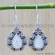 Rainbow Moonstone 925 Sterling Silver Earrings (SJWE-417) Rainbow Moonstone 925 Sterling Silver Earrings (SJWE-417)