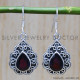 Garnet 925 Sterling Silver Earrings (SJWE-420) Garnet 925 Sterling Silver Earrings (SJWE-420)