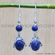Lapis Lazuli 925 Sterling Silver Earrings (SJWE-424) Lapis Lazuli 925 Sterling Silver Earrings (SJWE-424)