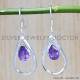 Amethyst 925 Sterling Silver Earrings (SJWE-430) Amethyst 925 Sterling Silver Earrings (SJWE-430)