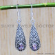 Amethyst 925 Sterling Silver Earrings (SJWE-435) Amethyst 925 Sterling Silver Earrings (SJWE-435)