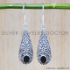 Black Onyx 925 Sterling Silver Earrings (SJWE-443) Black Onyx 925 Sterling Silver Earrings (SJWE-443)