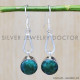Emerald 925 Sterling Silver Earrings (SJWE-445) Emerald 925 Sterling Silver Earrings (SJWE-445)