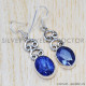 Sapphire 925 Sterling Silver Earrings (SJWE-448) Sapphire 925 Sterling Silver Earrings (SJWE-448)