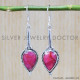 Ruby 925 Sterling Silver Earrings (SJWE-449) Ruby 925 Sterling Silver Earrings (SJWE-449)
