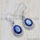 Sapphire 925 Sterling Silver Earrings (SJWE-455) Sapphire 925 Sterling Silver Earrings (SJWE-455)