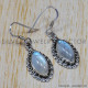 Rainbow Moonstone 925 Sterling Silver Earrings (SJWE-46) Rainbow Moonstone 925 Sterling Silver Earrings (SJWE-46)