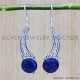 Sapphire 925 Sterling Silver Earrings (SJWE-460) Sapphire 925 Sterling Silver Earrings (SJWE-460)