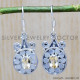 Citrine 925 Sterling Silver Earrings (SJWE-463) Citrine 925 Sterling Silver Earrings (SJWE-463)