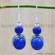 Lapis Lazuli 925 Sterling Silver Earrings (SJWE-471) Lapis Lazuli 925 Sterling Silver Earrings (SJWE-471)