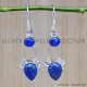 Lapis Lazuli 925 Sterling Silver Earrings (SJWE-474) Lapis Lazuli 925 Sterling Silver Earrings (SJWE-474)