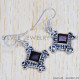 Garnet 925 Sterling Silver Earrings (SJWE-475) Garnet 925 Sterling Silver Earrings (SJWE-475)