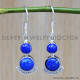 Lapis Lazuli 925 Sterling Silver Earrings (SJWE-476) Lapis Lazuli 925 Sterling Silver Earrings (SJWE-476)