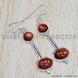 Sunstone 925 Sterling Silver Earrings (SJWE-477) Sunstone 925 Sterling Silver Earrings (SJWE-477)