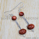 Beautiful Red Sunstone 925 Sterling Silver Unique Jewelry Earrings SJWE-477