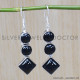 Black Onyx 925 Sterling Silver Earrings (SJWE-480) Black Onyx 925 Sterling Silver Earrings (SJWE-480)
