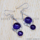 Amethyst 925 Sterling Silver Earrings (SJWE-484) Amethyst 925 Sterling Silver Earrings (SJWE-484)
