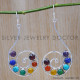 Garnet 925 Sterling Silver Earrings (SJWE-487) Garnet 925 Sterling Silver Earrings (SJWE-487)