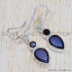 Garnet 925 Sterling Silver Earrings (SJWE-493) Garnet 925 Sterling Silver Earrings (SJWE-493)