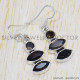 Smoky Quartz 925 Sterling Silver Earrings (SJWE-500) Smoky Quartz 925 Sterling Silver Earrings (SJWE-500)