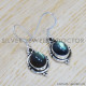 Labradorite 925 Sterling Silver Earrings (SJWE-522)
