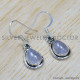 Rose Quartz 925 Sterling Silver Earrings (SJWE-523)