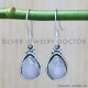 Rose Quartz 925 Sterling Silver Earrings (SJWE-523)