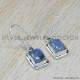 Rainbow Moonstone 925 Sterling Silver Earrings (SJWE-525)