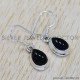Black Onyx 925 Sterling Silver Earrings (SJWE-529)