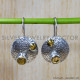 Citrine 925 Sterling Silver Earrings (SJWE-558)