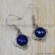 Lapis Lazuli 925 Sterling Silver Earrings (SJWE-57) Lapis Lazuli 925 Sterling Silver Earrings (SJWE-57)