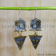 Blue Topaz 925 Sterling Silver Earrings (SJWE-570) Blue Topaz 925 Sterling Silver Earrings (SJWE-570)