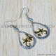 Blue Topaz 925 Sterling Silver Earrings (SJWE-580) Blue Topaz 925 Sterling Silver Earrings (SJWE-580)