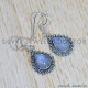 Rainbow Moonstone 925 Sterling Silver Earrings (SJWE-581)