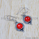 Coral 925 Sterling Silver Earrings (SJWE-590) Coral 925 Sterling Silver Earrings (SJWE-590)
