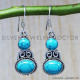 Turquoise 925 Sterling Silver Earrings (SJWE-6) Turquoise 925 Sterling Silver Earrings (SJWE-6)