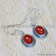 Carnelian 925 Sterling Silver Earrings (SJWE-642) Carnelian 925 Sterling Silver Earrings (SJWE-642)