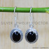 Black Onyx 925 Sterling Silver Earrings (SJWE-644)