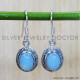 Chalcedony 925 Sterling Silver Earrings (SJWE-645) Chalcedony 925 Sterling Silver Earrings (SJWE-645)