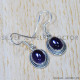 Amethyst 925 Sterling Silver Earrings (SJWE-647)