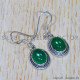 Green Onyx 925 Sterling Silver Earrings (SJWE-649) Green Onyx 925 Sterling Silver Earrings (SJWE-649)