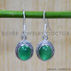 Green Onyx 925 Sterling Silver Earrings (SJWE-649) Green Onyx 925 Sterling Silver Earrings (SJWE-649)