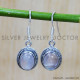 Rainbow Moonstone 925 Sterling Silver Earrings (SJWE-650)
