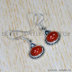 Carnelian 925 Sterling Silver Earrings (SJWE-655) Carnelian 925 Sterling Silver Earrings (SJWE-655)