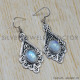Rainbow Moonstone 925 Sterling Silver Earrings (SJWE-66) Rainbow Moonstone 925 Sterling Silver Earrings (SJWE-66)