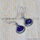 Amethyst 925 Sterling Silver Earrings (SJWE-660) Amethyst 925 Sterling Silver Earrings (SJWE-660)
