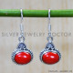 Coral 925 Sterling Silver Earrings (SJWE-661) Coral 925 Sterling Silver Earrings (SJWE-661)