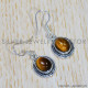 Tiger Eye 925 Sterling Silver Earrings (SJWE-672) Tiger Eye 925 Sterling Silver Earrings (SJWE-672)